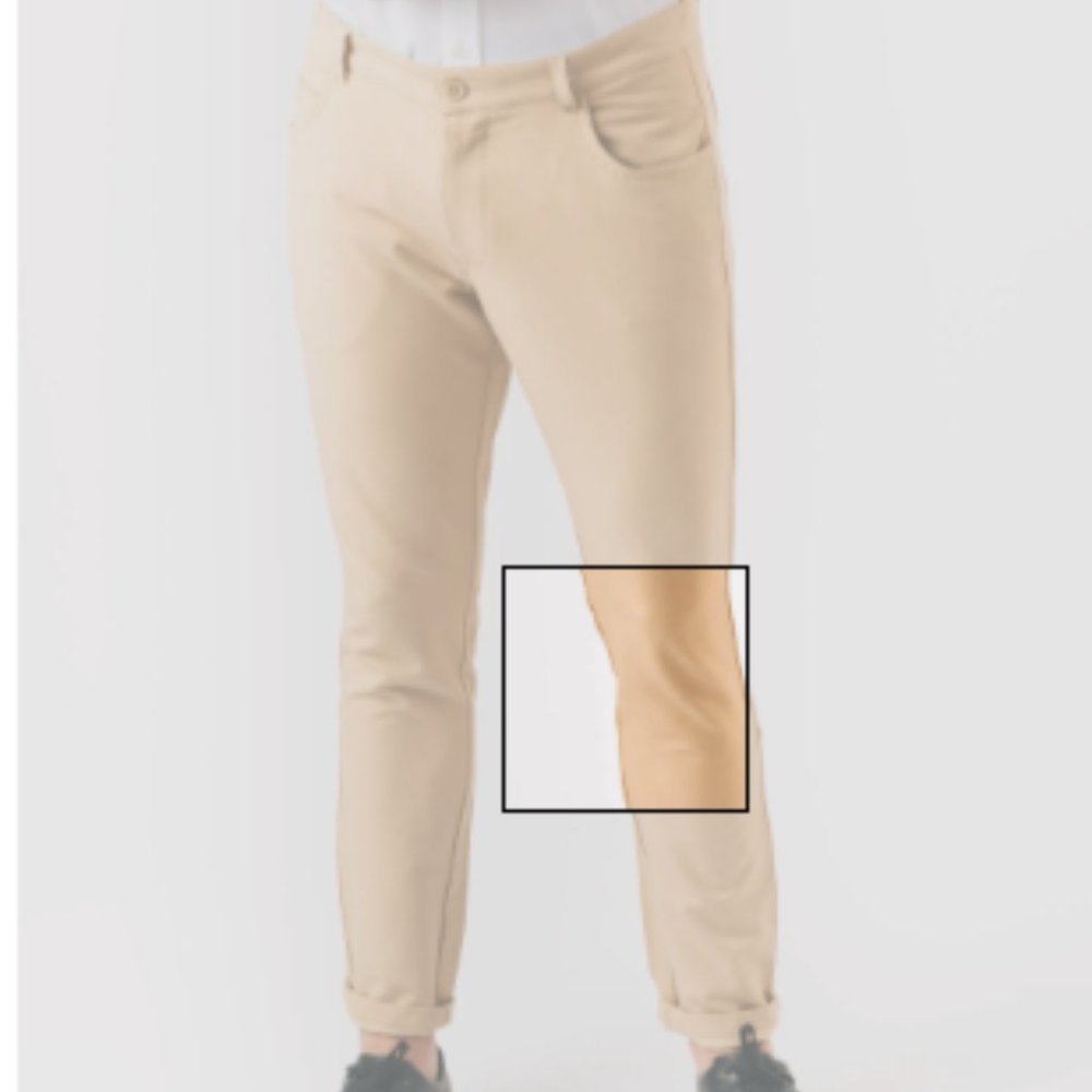 NWT ZYIA Men's Khaki Office Chinos 30"